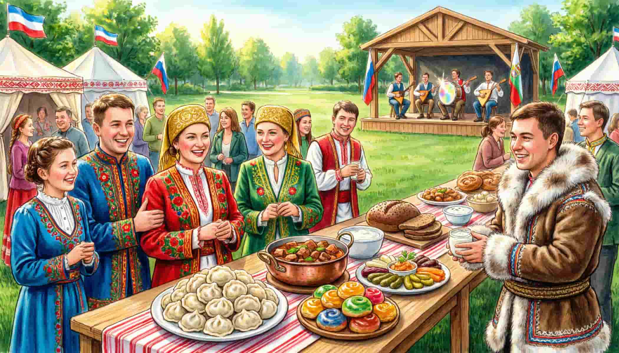 Фестиваль кухонь народов России «Очаг дружбы» в Адыгее